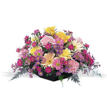 Natural Beauty Flower Basket to Panama