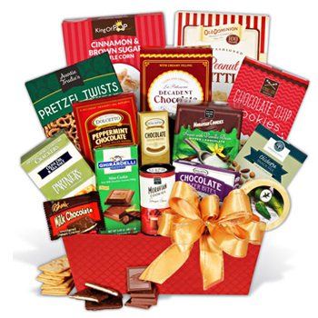 Holiday Bounty Gift Basket to Italy