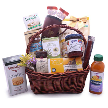 Collected Care Gift Basket to Saint Lucia