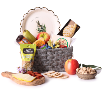 Fresh Easter Delight Gourmet Gift Basket to Paraguay