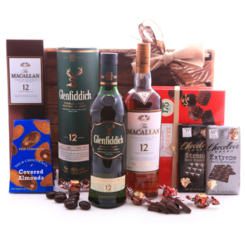 Glenfiddich and Macallan Sweet Gift Assortment to DRC