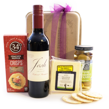 Gourmet Gifts and Red Wine Hamper to Bulgaria