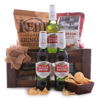 Stella Artois Savory Snacks Basket to Cape Verde