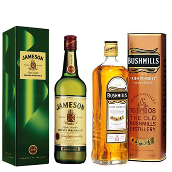 Irish Whiskeys Gift Set to Slovenia