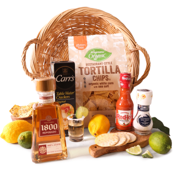 Tequila Cruda Gift Basket to Slovenia