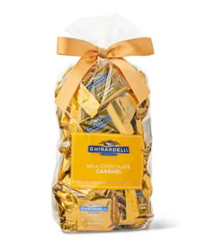 Ghirardelli Milk Chocolate Caramel Squares Gift Bag to United States