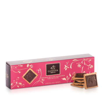 Godiva Prestige Biscuits Dark Chocolate, 100 g to Hungary