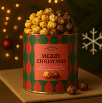 Gourmet Popcorn Indulgence Tin to Paraguay
