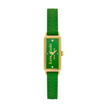 Kate Spade Rosedale Green Leather Watch to Cyprus