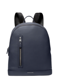 Michael Kors Hudson Slim Pebbled Leather Backpack to Denmark