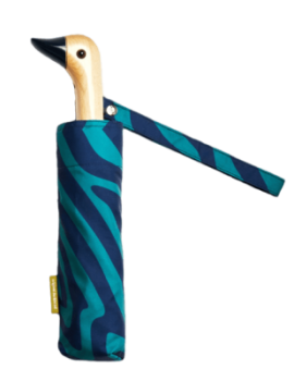Navy Swirl Eco Duck Umbrella to Austria