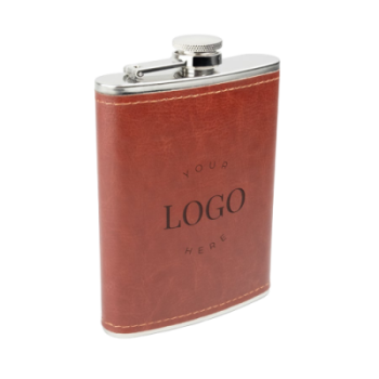 Personalised Engraved Hip Flask to France