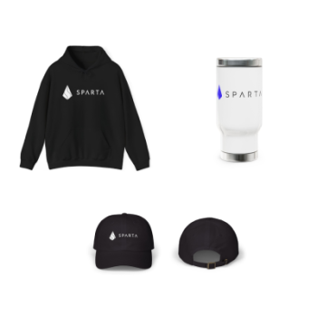 Sparta Hoodie, Travel Mug and Cap to Croatia