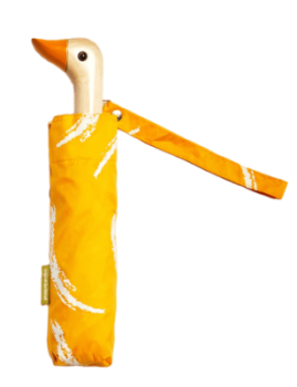 Yellow Eco Duck Umbrella to United States