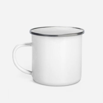 Enamel Mug to Latvia