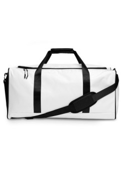 All-Over Print Duffle Bag to Latvia